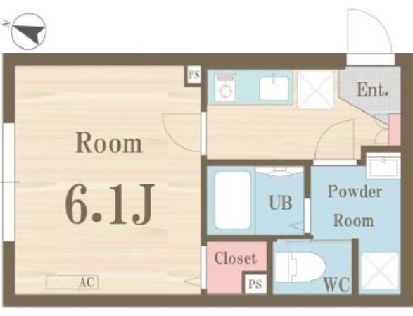東金町モコプルの物件間取画像